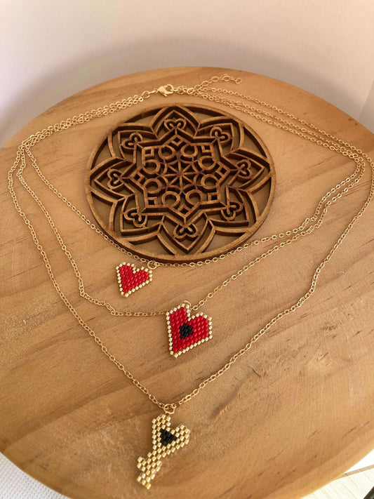 Collar  Trio Red