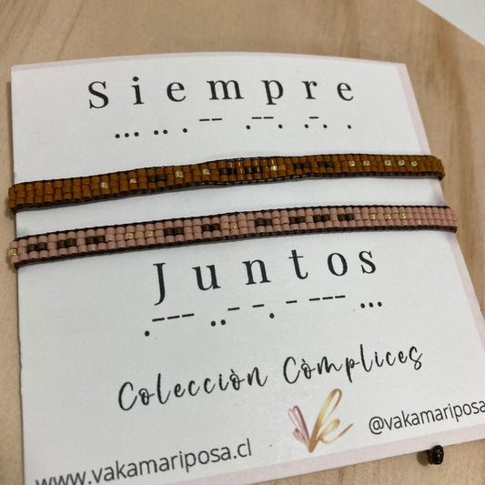 Pulseras Siempre Juntos